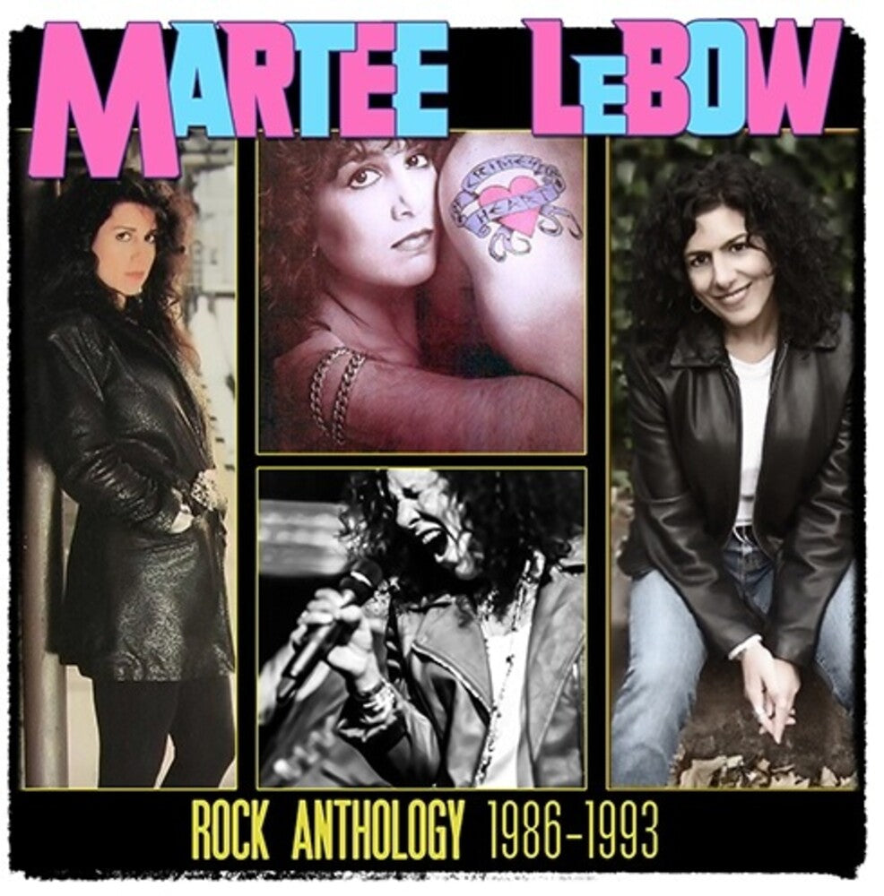 the album cover for Martee Lebow - Rock Anthology 1986-1993 (Bonus Tracks) (Aus)