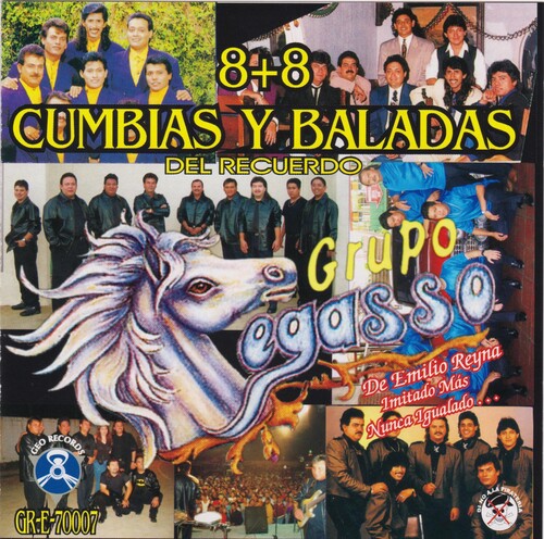 Pegasso De Emilio Reyna - 8 + 8 Cumbias Y Baladas - Music CD