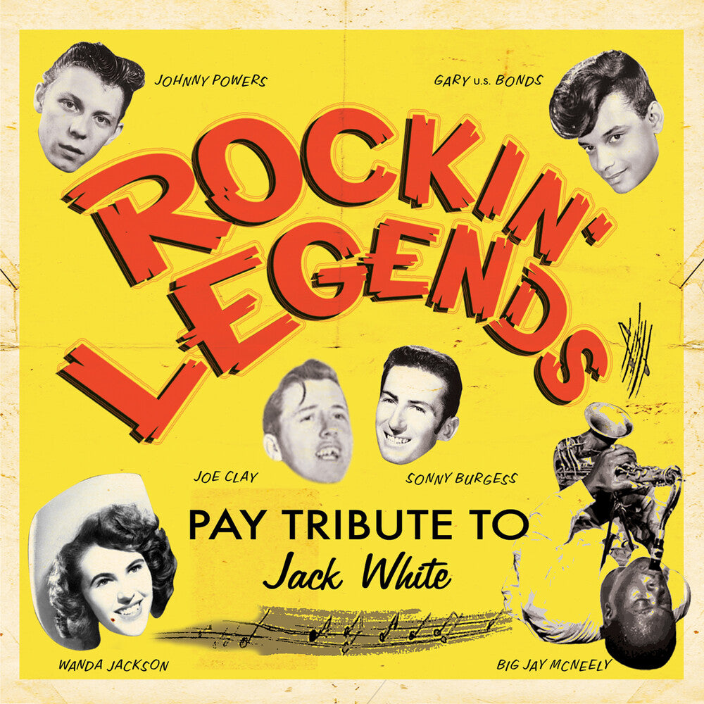 Rockin' Legends Pay Tribute To Jack White / Var - Rockin' Legends Pay Tribute To Jack White / Var [LP] Vinyl Record