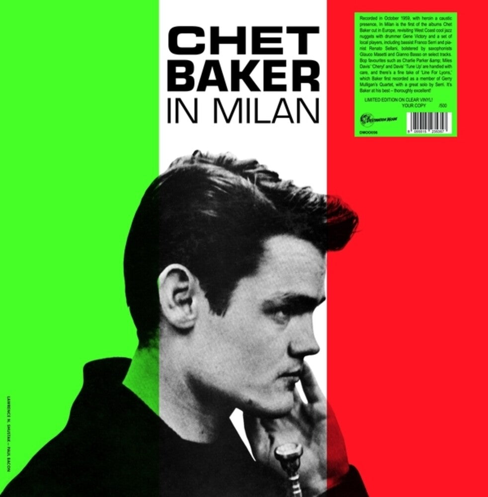 Chet Baker - In Milan [Colored Vinyl] [Clear Vinyl] Vinyl Record