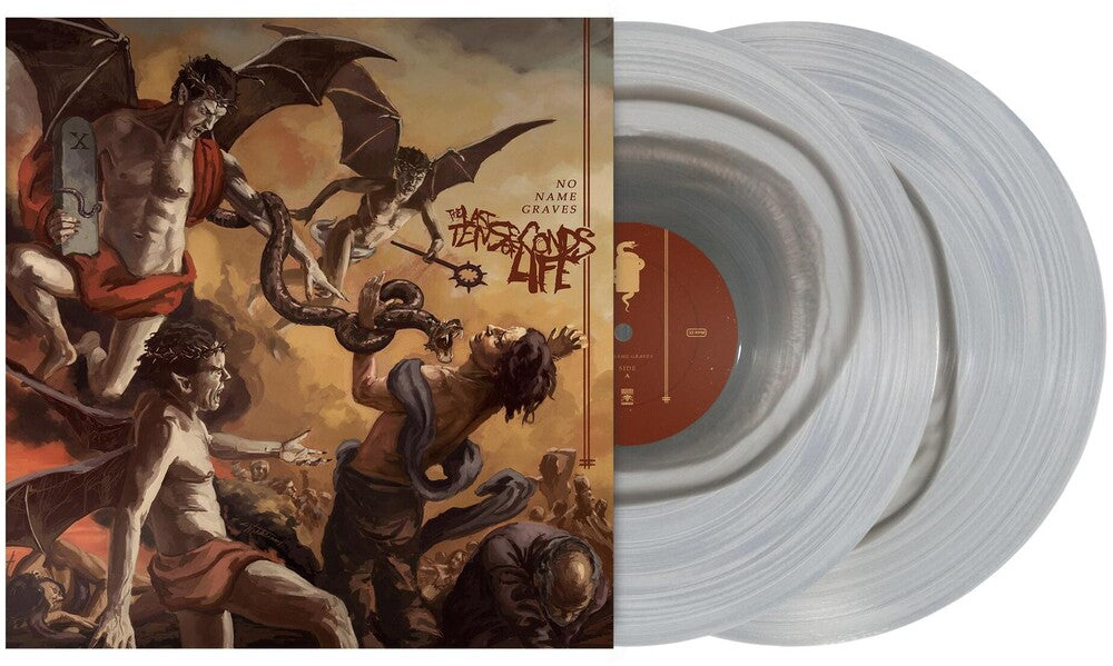 the album cover for Last Ten Seconds Of Life - No Name Graves [Colored Vinyl] (Gry)