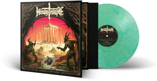 Heavy Temple - Garden of Heathens - Clear/Green/White Marble Vinyl Record