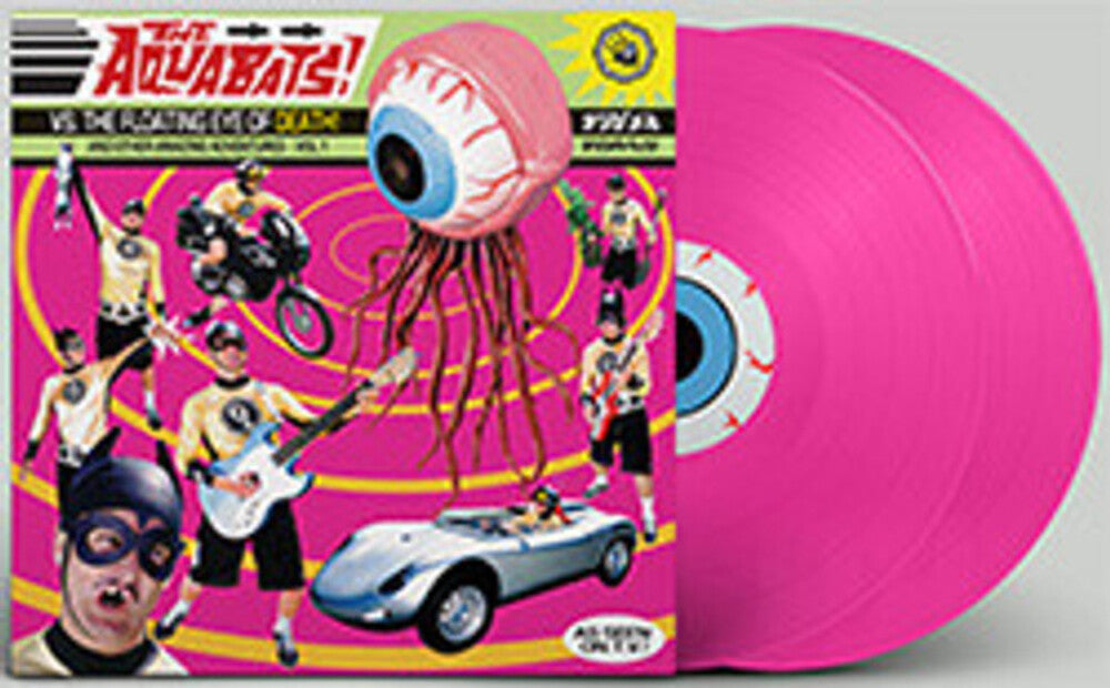 THE AQUABATS! - Vs. the Floating Eye of Death! [Indie Exclusive Floating Eye Fleshy Pink 2LP] Vinyl Record