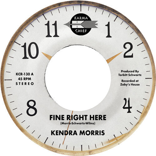 Kendra Morris - Fine Right Here / Birthday Song [7-inch] Vinyl Record