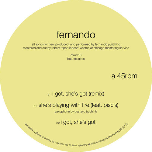 Fernando - I Got, She's Got Vinyl Record
