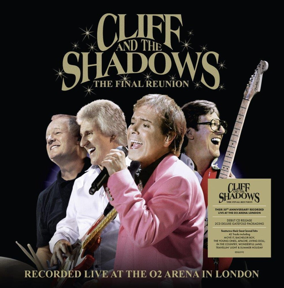 the album cover for Cliff Richard  & The Shadows - Final Reunion [Deluxe] (Gate) (Uk)