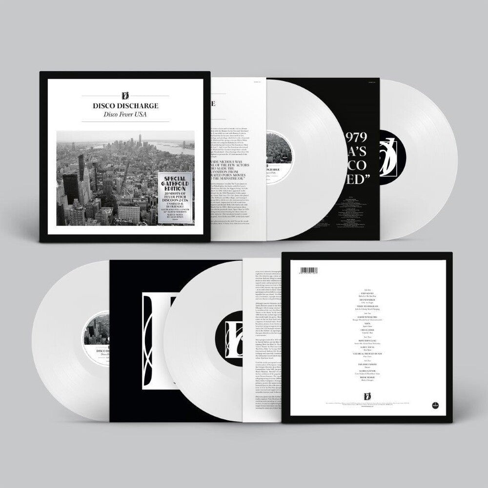 Disco Discharge: Disco Fever Usa / Various - White - Disco Discharge: Disco Fever Usa / Various - White [LP] Vinyl Record