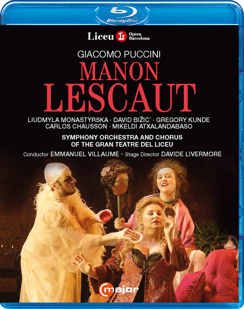 the album cover for Puccini / Chausson / Kunde - Manon Lescaut