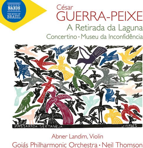 Guerra-peixe / Thomson / Goias Philharmonic Orch - Retirada Da Laguna; Concertino For Violin - Music CD