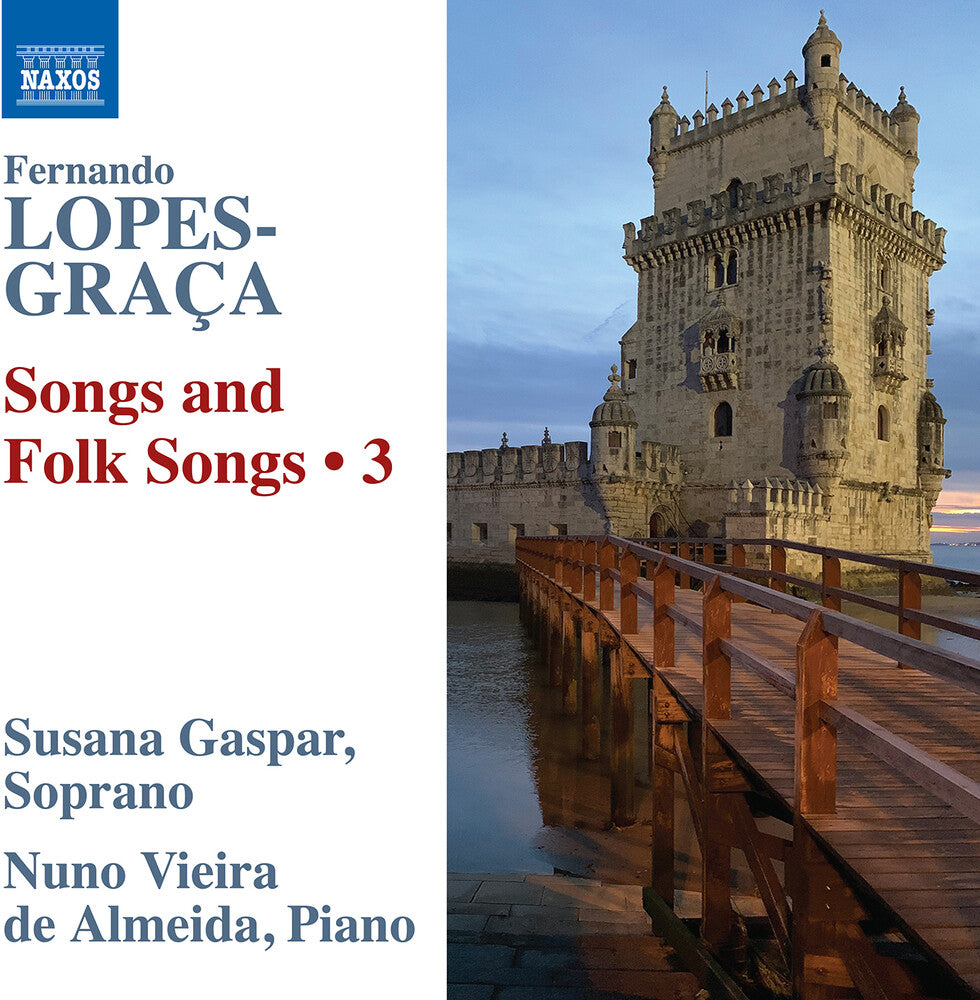 the album cover for Lopes-Graca / Gaspar / Nuno Vieira De Almeida - Songs & Folksongs, Vol. 3