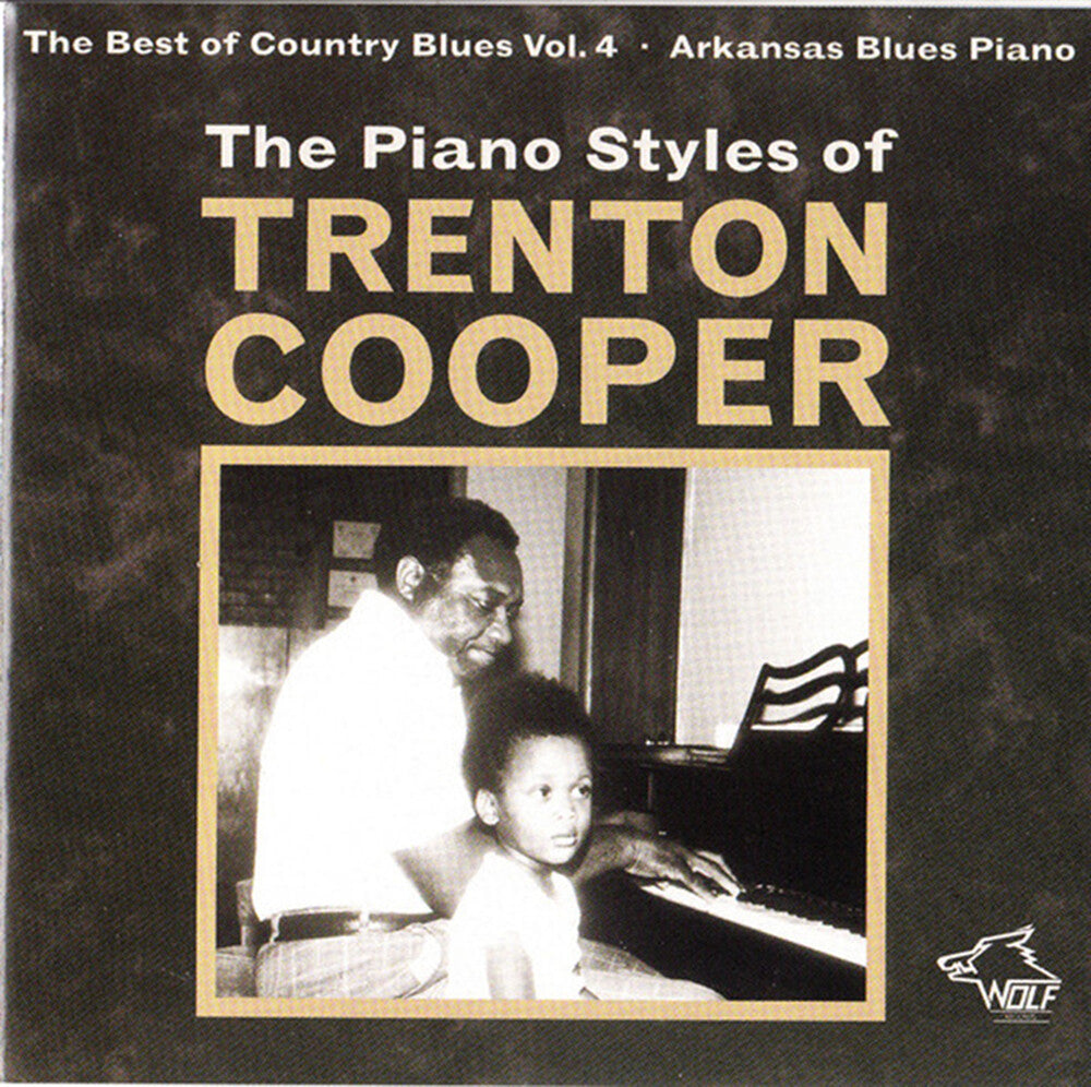 the album cover for Trenton Cooper - Piano Styles of Trenton Cooper