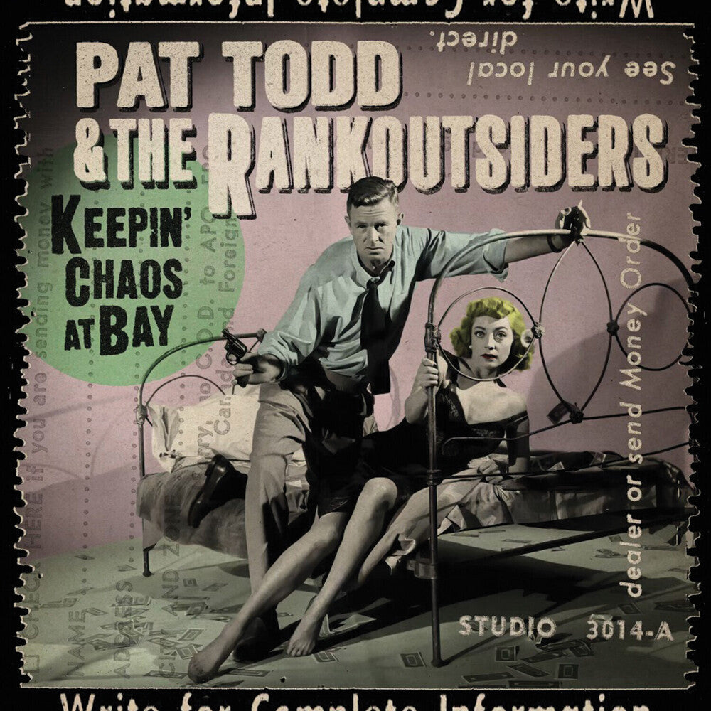 Pat Todd  & The Rankoutsiders - Keepin' Chaos At Bay (Blk) (Ofgv) [LP] Vinyl Record