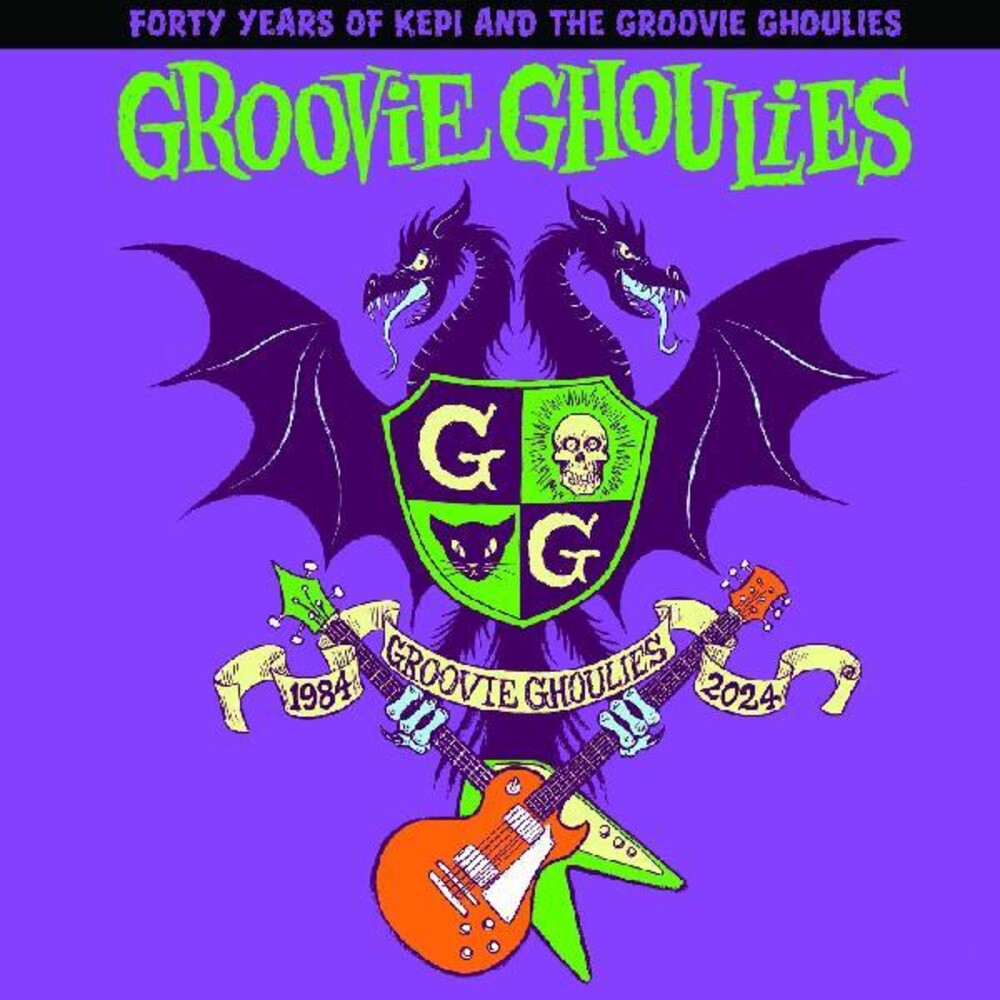 Groovie Ghoulies - 40 Years Of Kepi & The Groovie Ghoulies [Clear Vinyl] Vinyl Record
