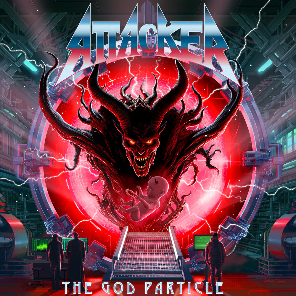 the album cover for Attacker - God Particle