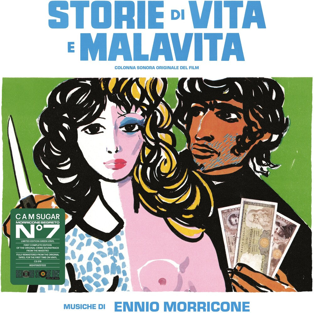 Ennio Morricone  (Rex) - Storie Di Vita E Malavita (Colonna Sonora Original  [LP] Vinyl Record