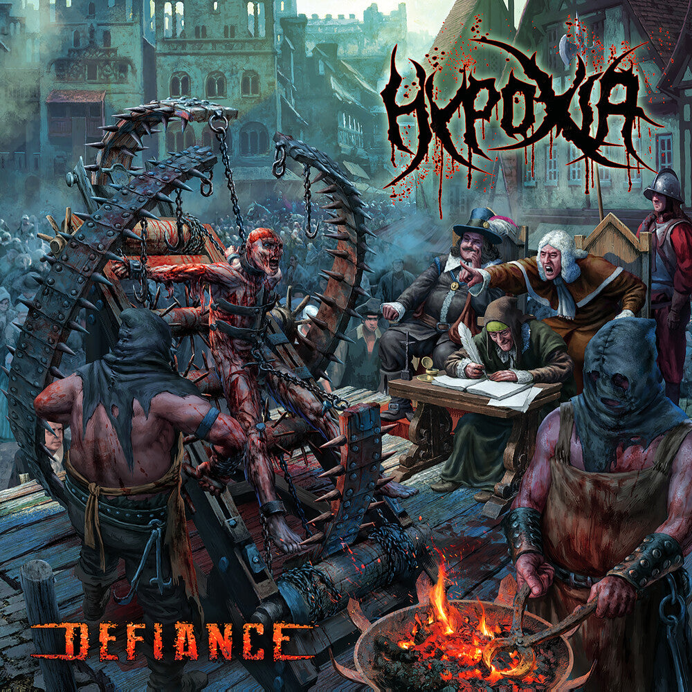the album cover for Hypoxia - Defiance