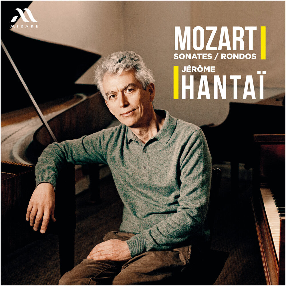 the album cover for Hantai, Jerome - Mozart: Rondos & Sonatas
