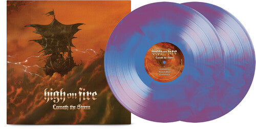 High on Fire - Cometh the Storm - Opaque Galaxy – Orchid & Sky Blue Vinyl Record