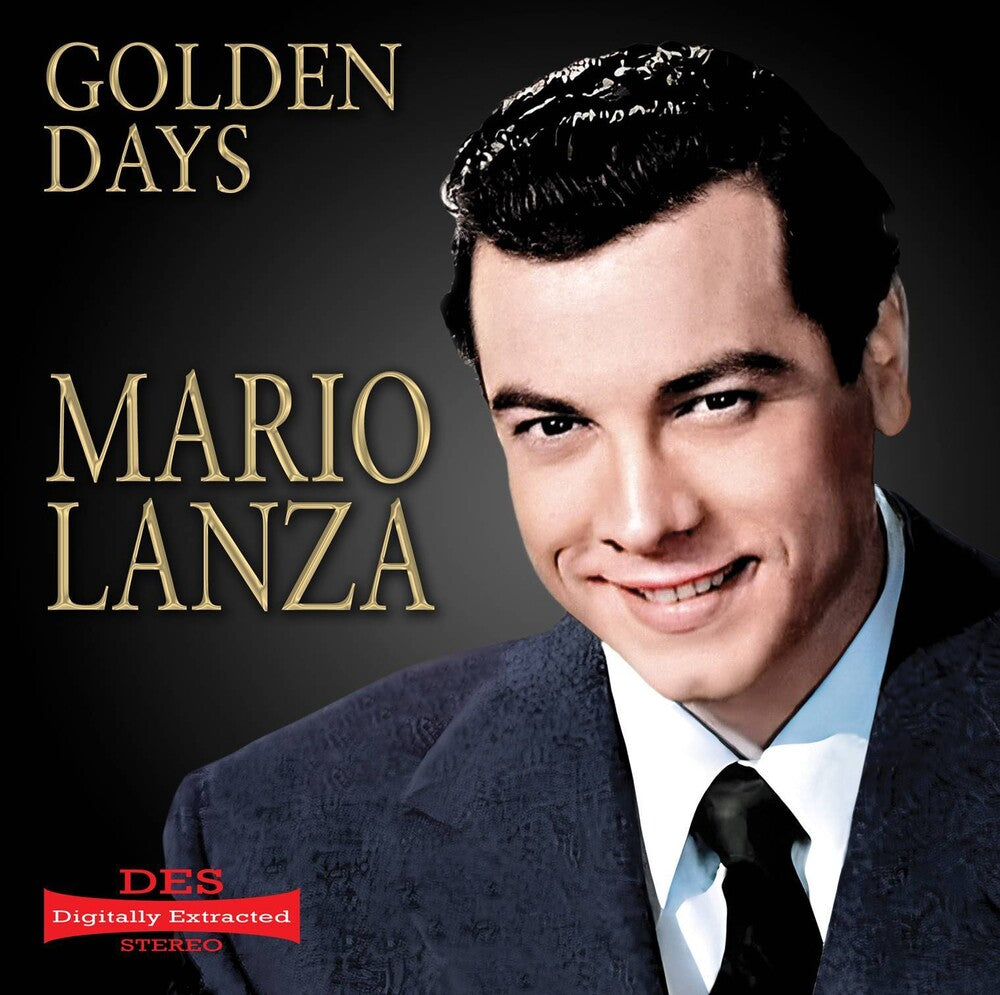 the album cover for Mario Lanza - Golden Days