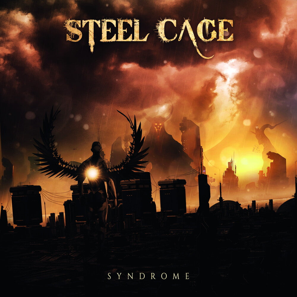 the album cover for Steel Cage - Syndrome