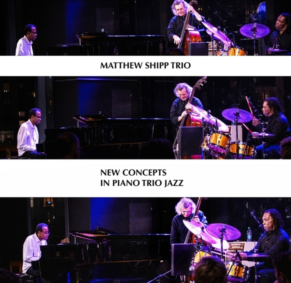 the album cover for Matthew Shipp - New Concepts In Piano Trio Jazz