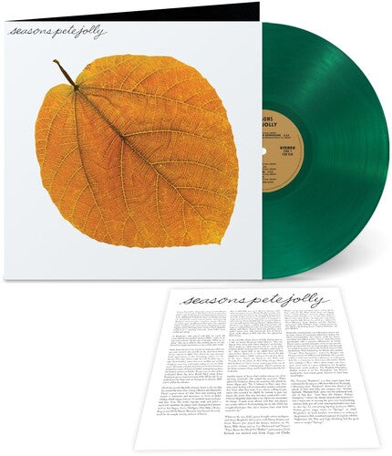 Pete Jolly - Seasons [Green] Vinyl Record