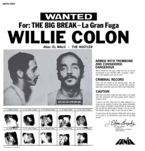 Colon,willie - La Gran Fuga - Vinyl Record