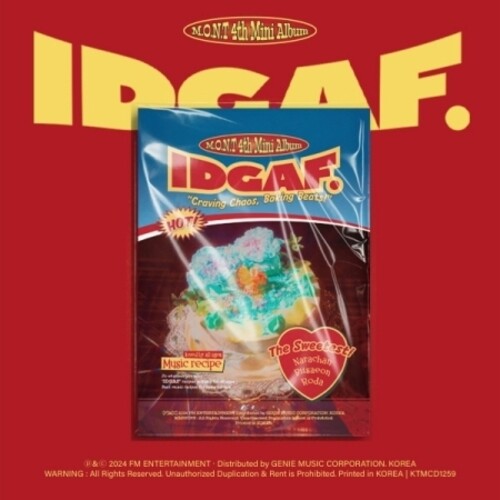 M.o.n.t - Idgaf - Music CD