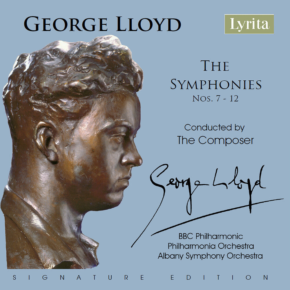 the album cover for George Lloyd  / Albany Symphony Orchestra - Symphonies Nos. 7-12