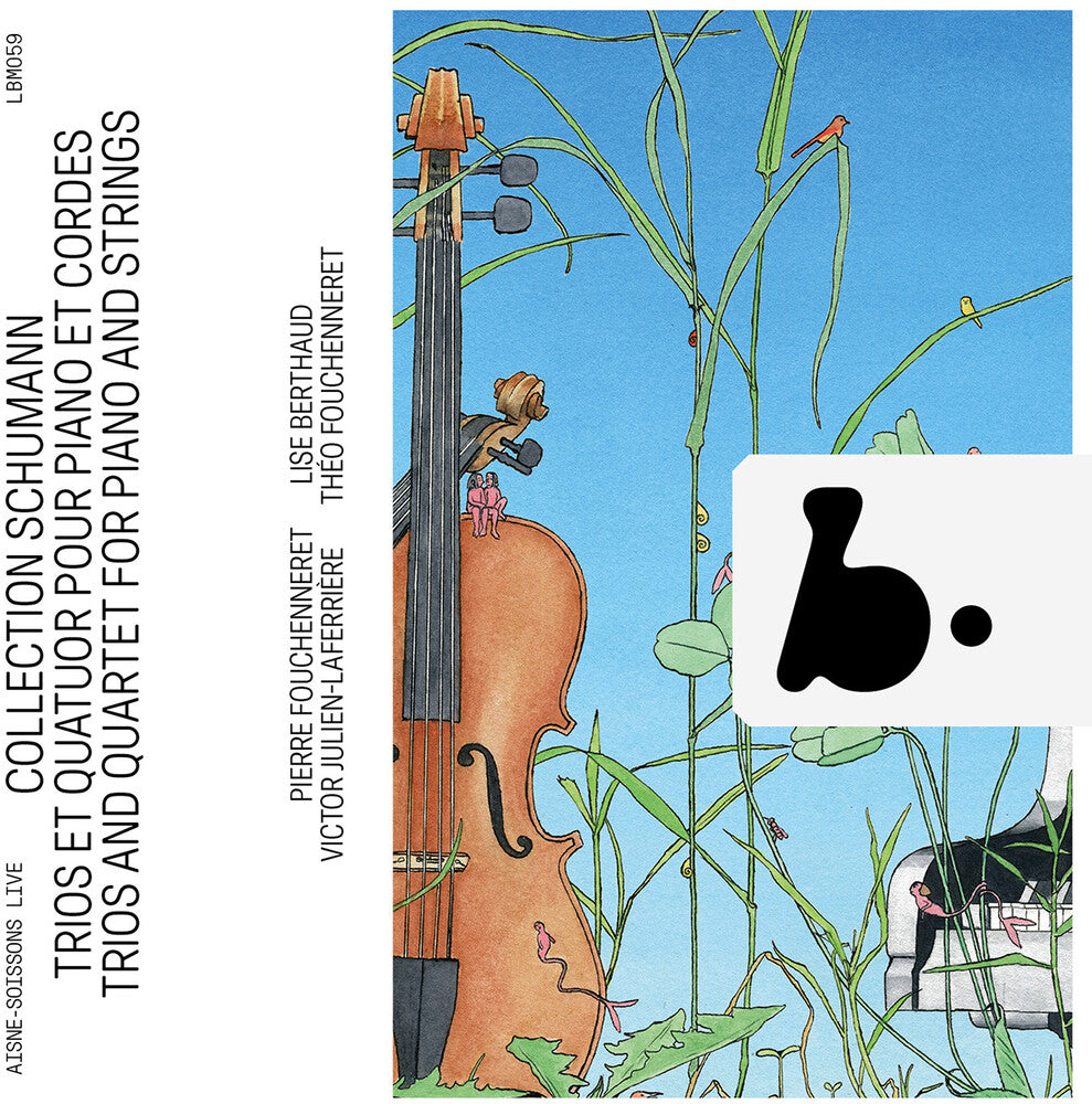 the album cover for Schumann / Fouchenneret / Julien-Laferriere - Schumann Collection - Trios & Quartet For