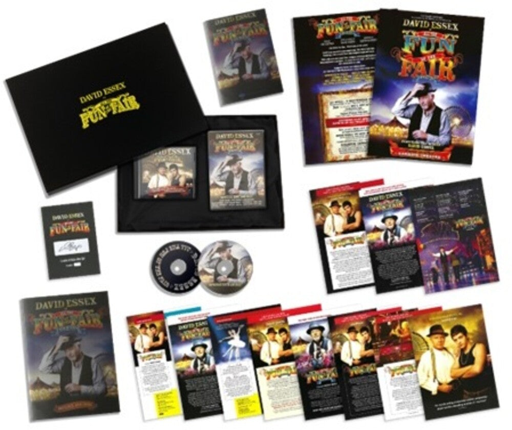 the album cover for David Essex - All The Fun Of The Fair (W/Dvd) (Box) [Deluxe] (Post)