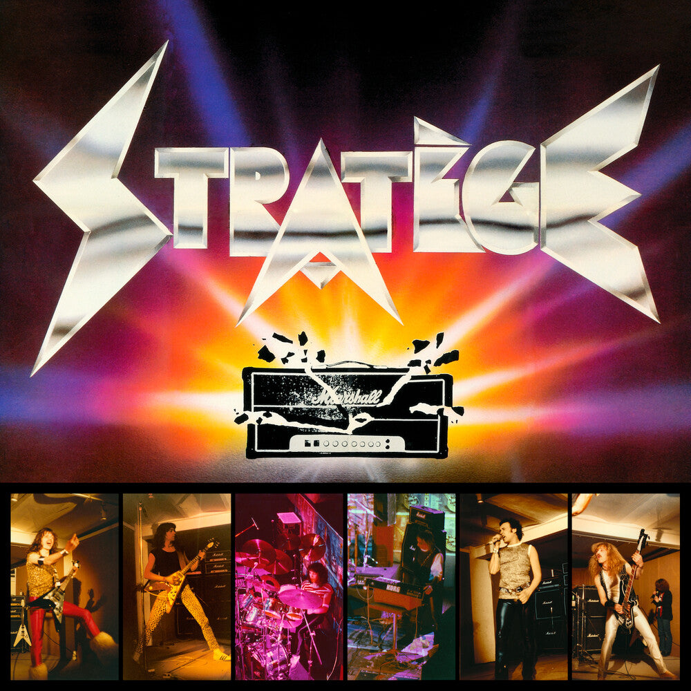 the album cover for Stratege - Anthology 81-84