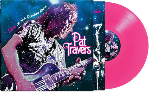 Pat Travers - Live At The Bamboo Room - Pink Vinyl Record