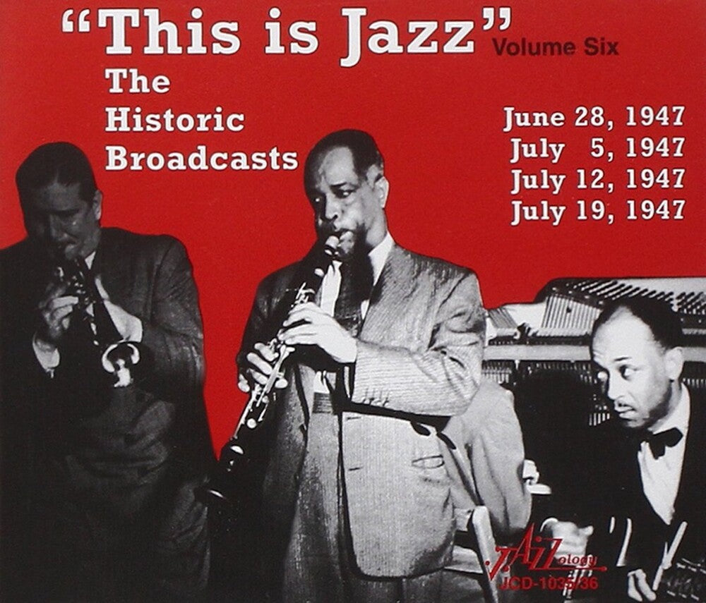the album cover for This Is Jazz The Historic Broadcasts Vol. 6 / Var - This Is Jazz The Historic Broadcasts Vol. 6 / Var