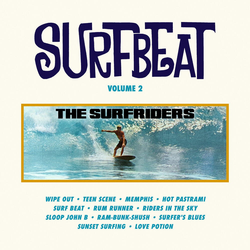 the album cover for Surfriders - Surfbeat, Volume 2 (Mod)