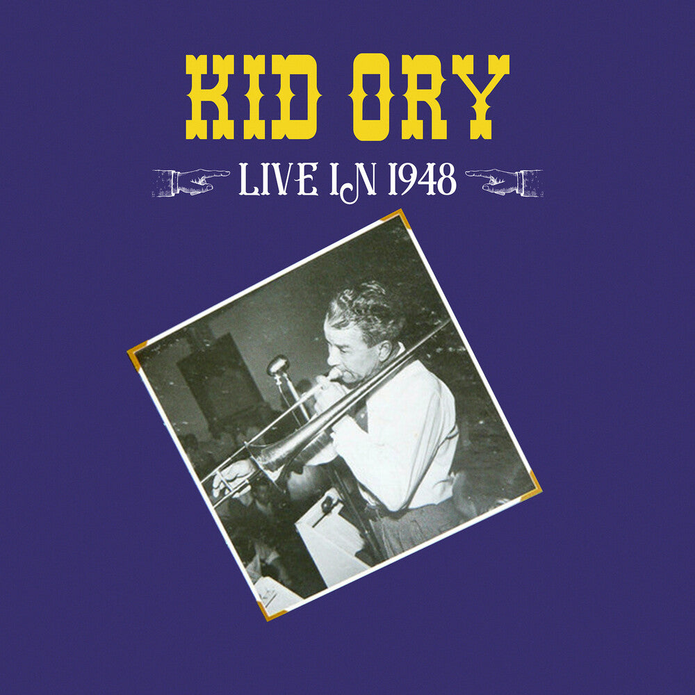 the album cover for Kid Ory - Live In 1948 (Mod)