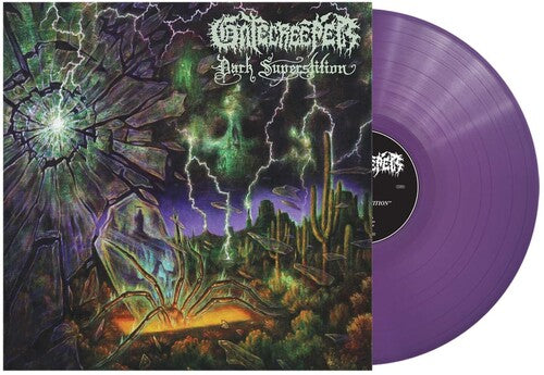 Gatecreeper - Dark Superstition - Purple Vinyl Record