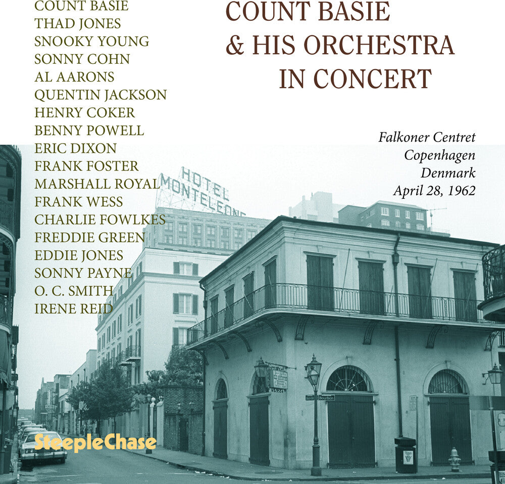 the album cover for Count Basie  / His Orchesttra - In Concert