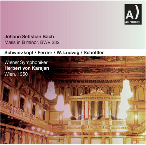 Bach,j.s. / Ferrier - H-moll Messe Bw 232: Schwarzko - Music CD