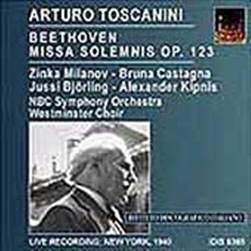 Beethoven / Bjorling - Missa Solem - Music CD