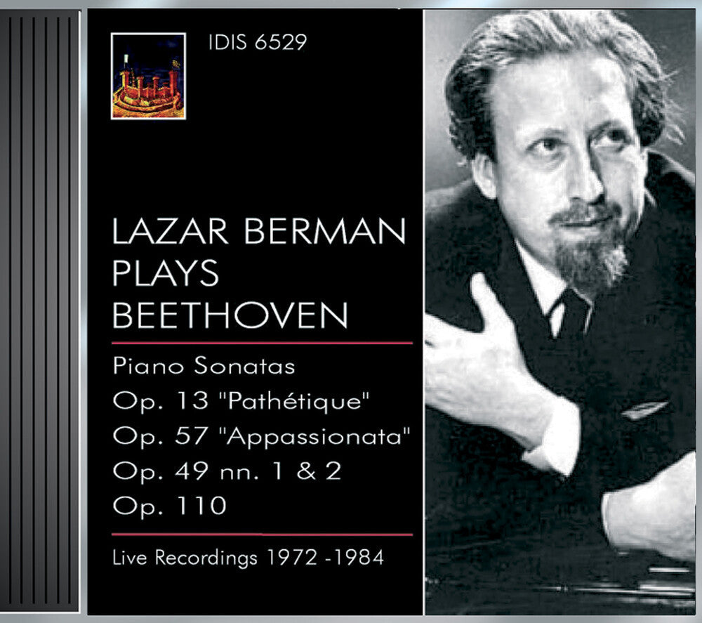 Beethoven, L. Van: Piano Sonatas Nos. 8, 19, 23 And 31 (Berman) (1972-1984) Music CD