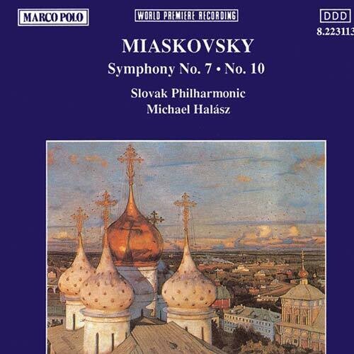 Miaskovsky / Halasz / Slovak Philharmonic - Symphonies 7 & 10 - Music CD