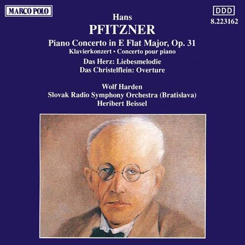 Pfitzner / Beissel / Csr So / Harden - Piano Concerto, Op 31 / Das Christelflein Overture - Music CD