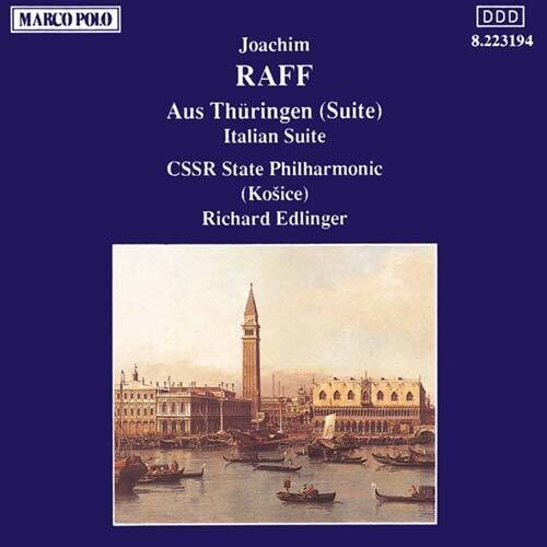 Raff / Edlinger / Cssr State Orchestra - Aus Thuringen / Italian Suite - Music CD