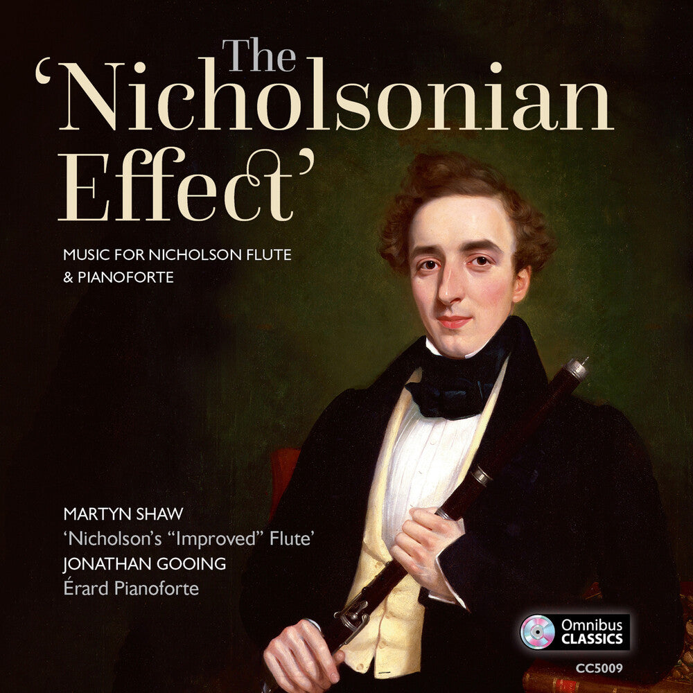 the album cover for Nicholson / Martyn Shaw / Gooing,Jonathan - Nicholsonian Effect (Jewl)
