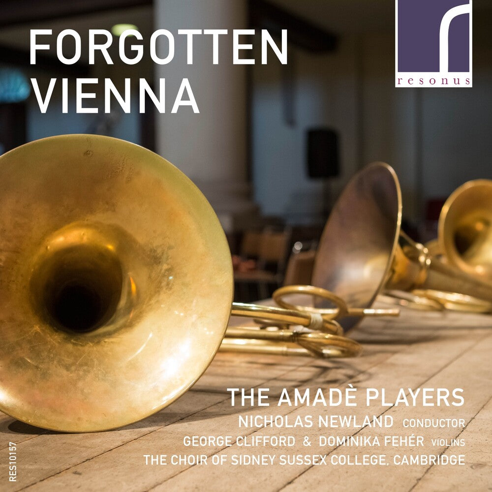 the album cover for Wanhal / Amade Players / Newland - Forgotten Vienna (Jewl)