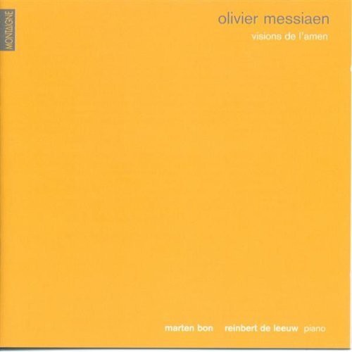 the album cover for O. MESSIAEN - Visions De L'amen
