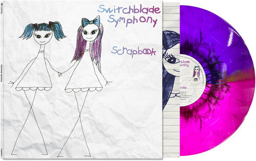 Switchblade Symphony - Scrapbook - Pink/purple/black Haze Vinyl Record