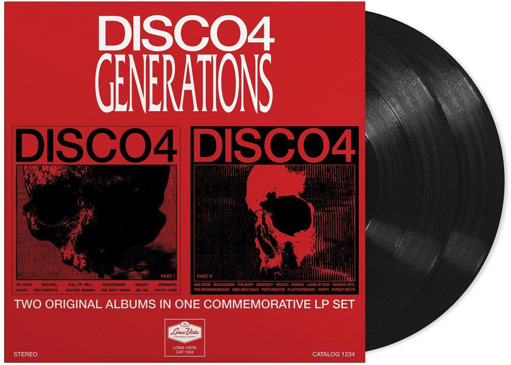 Health - GENERATIONS (DISCO4 :: PARTS 1 & 2) [2LP] Vinyl Record