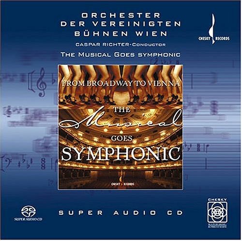 the album cover for Orchester Der Vereinigten Buhnen Wien / Richter - Musical Goes Symphonic